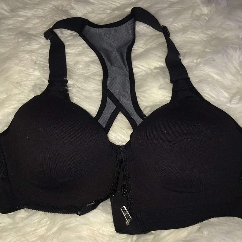 Victoria’s Secret front zip sports bra